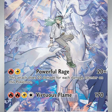 N’s Reshiram 167/159 Illustration Rare – Journey Together | Pokémon TCG English