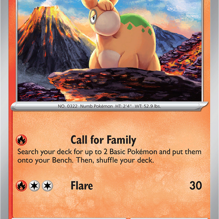 Numel 021/132 Reverse Holo Mega Evolution Pokemon Card