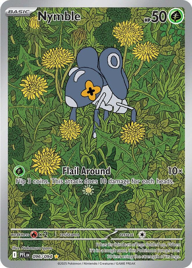 Nymble 096/094 Phantasmal Flames Illustration Rare  | Pokémon TCG English