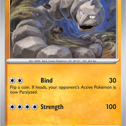 Onix 070/132 Non-Holo Mega Evolution Pokemon Card
