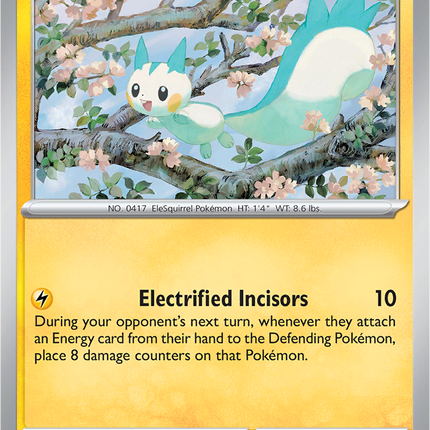 Pachirisu 051/132 Reverse Holo Mega Evolution Pokemon Card
