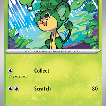 Pansage 004/086 Master Ball Reverse Holo Black Bolt Pokemon Card