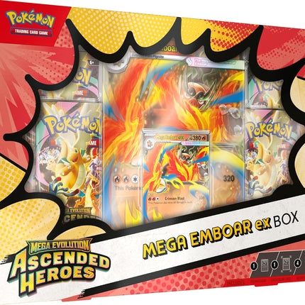 Mega Emboar ex Box – Pokémon TCG Collection Box