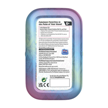 Pokémon TCG: Prismatic Evolutions Mini Tin