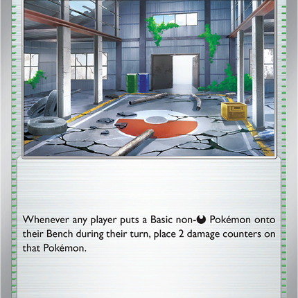 Risky Ruins 127/132 Non-Holo Mega Evolution Pokemon Card