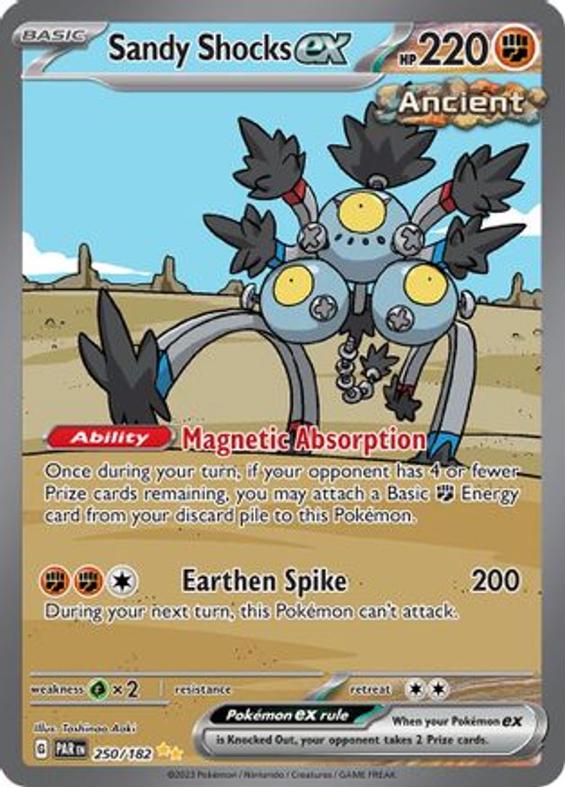 Sandy Shocks ex 250/182 Special Illustration Rare – Paradox Rift | Pokémon TCG English