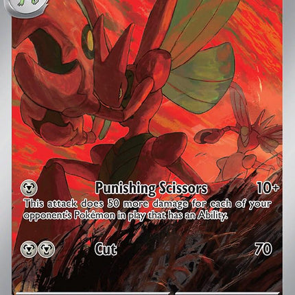 Scizor 205/197 Illustration Rare – Obsidian Flames | Pokémon TCG English