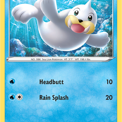 Seel 029/159 Reverse Holo Crown Zenith Pokemon Card
