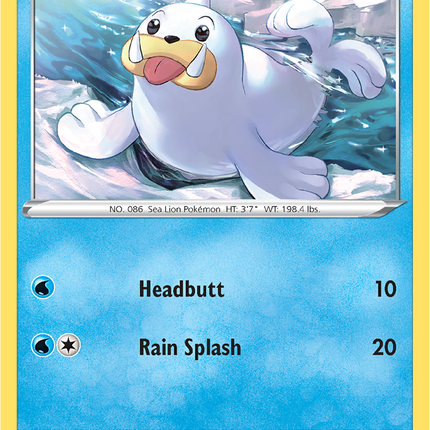 Seel 033/196 Reverse Holo Lost Origin Pokemon Card