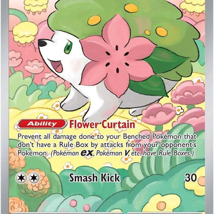 Shaymin 185/182 Illustration Rare – Destined Rivals | Pokémon TCG English