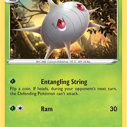 Silcoon 007/196 Non-Holo Lost Origin Pokemon Card