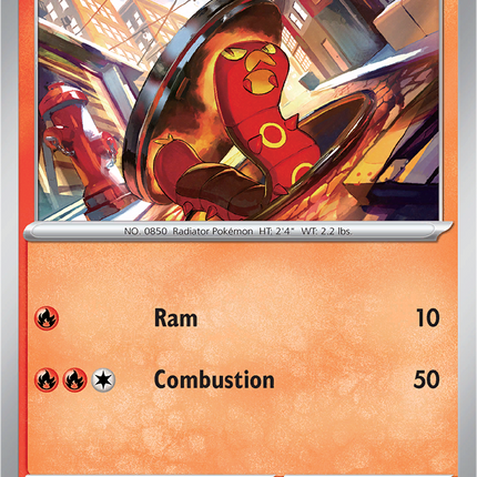 Sizzlipede 029/132 Reverse Holo Mega Evolution Pokemon Card