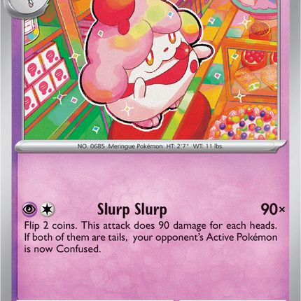 Slurpuff 090/167 Non-Holo Twilight Masquerade Pokemon Card