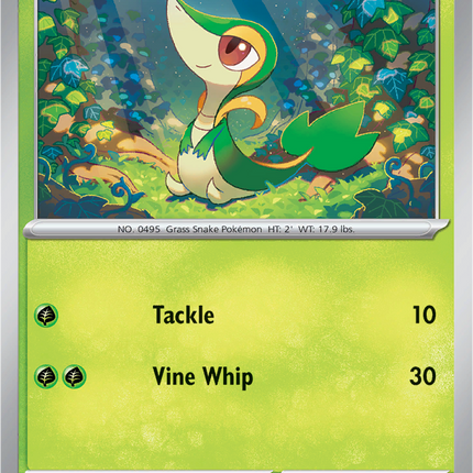 Snivy 001/086 Poké Ball Reverse Holo Black Bolt Pokemon Card