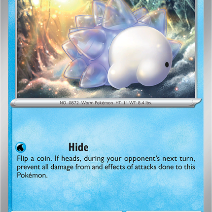Snom 042/132 Reverse Holo Mega Evolution Pokemon Card