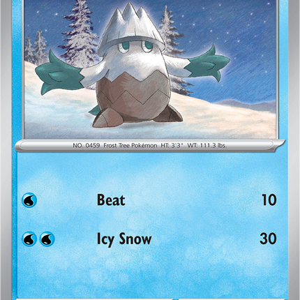 Snover 035/132 Non-Holo Mega Evolution Pokemon Card