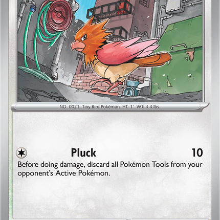 Spearow 102/132 Reverse Holo Mega Evolution Pokemon Card