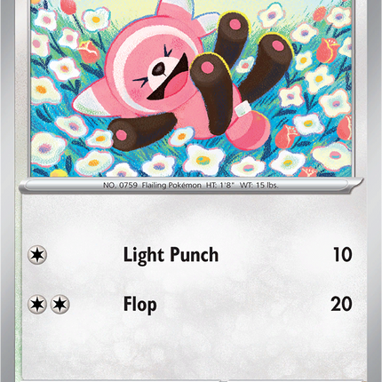 Stufful 111/132 Reverse Holo Mega Evolution Pokemon Card