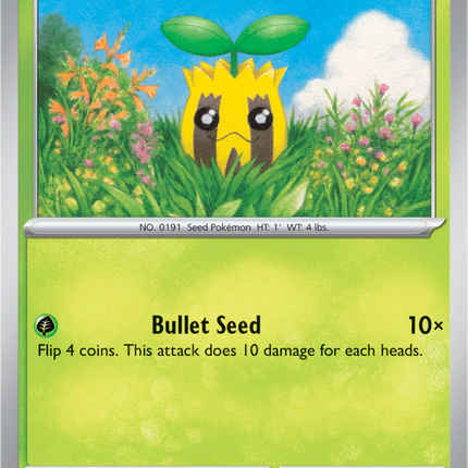 Sunkern 006/167 Reverse Holo Twilight Masquerade Pokemon Card