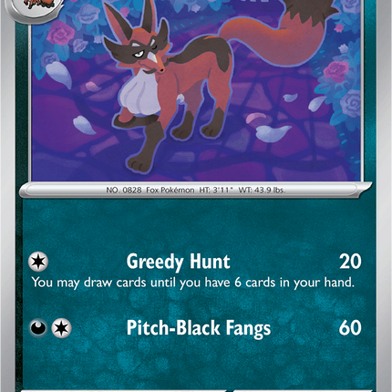 Thievul 090/132 Non-Holo Mega Evolution Pokemon Card