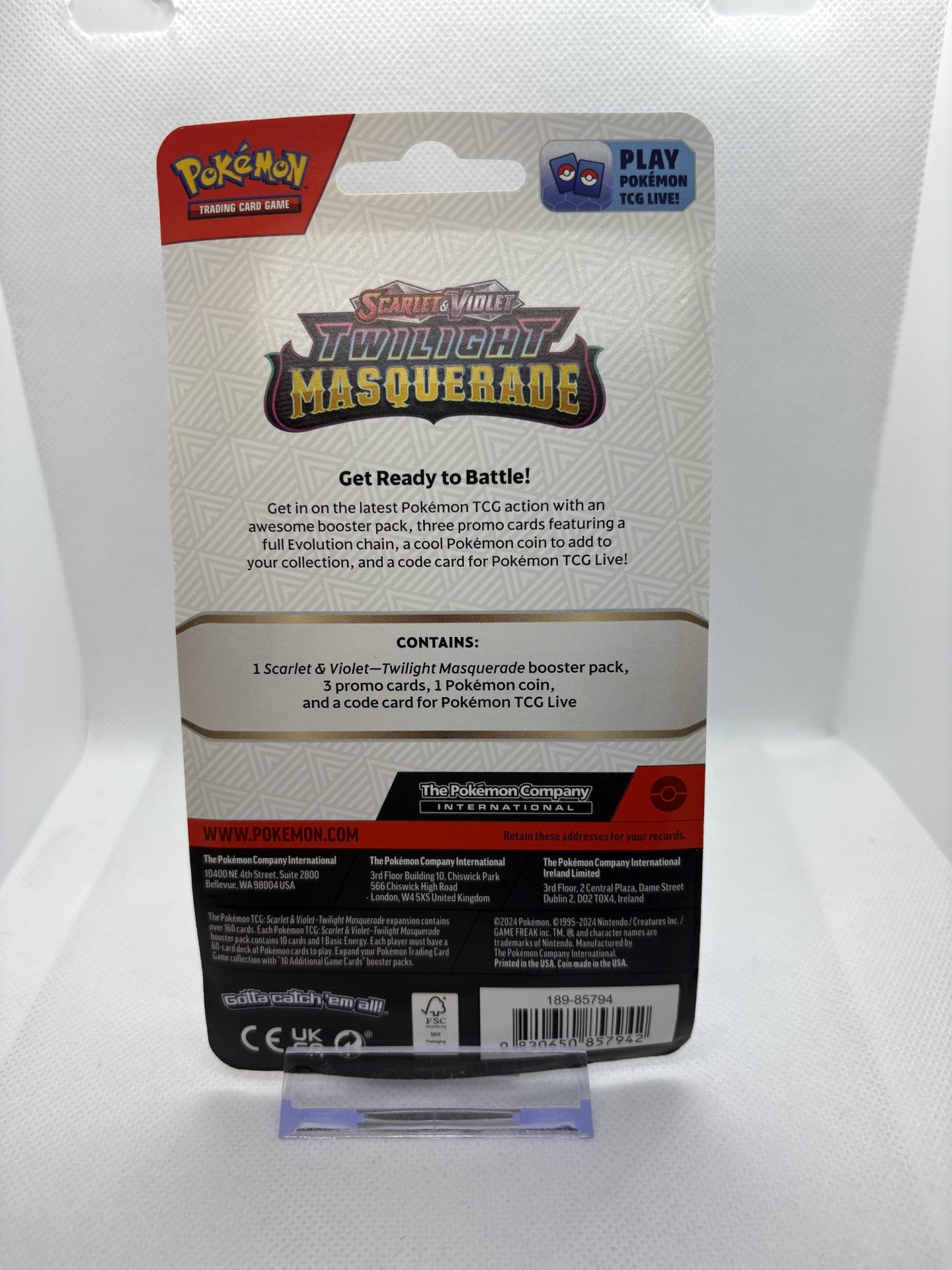 The Twilight Masquerade 1 Pack Blister Porygon