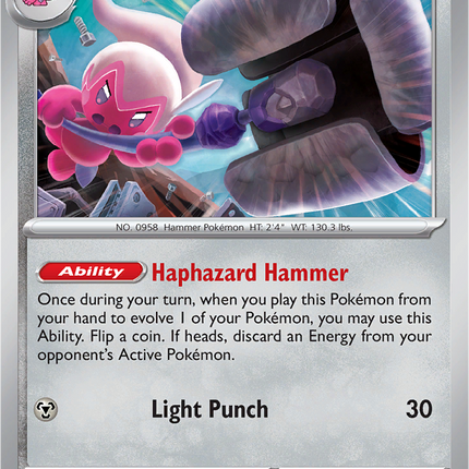 Tinkatuff 097/132 Reverse Holo Mega Evolution Pokemon Card