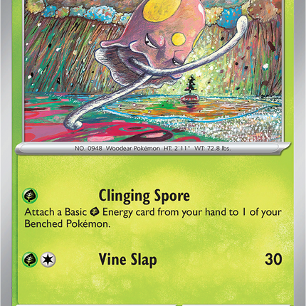 Toedscool 015/182 Non-Holo Paradox Rift Pokemon Card