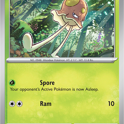 Toedscool 025/198 Reverse Holo Scarlet & Violet Base Set Pokemon Card