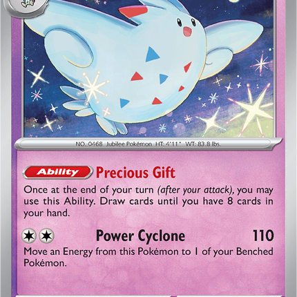 Togekiss 085/197 Reverse Holo Obsidian Flames Pokemon Card