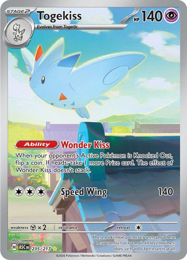 Togekiss 235/217 – Ascended Heroes Secret Rare | Pokémon TCG (English)