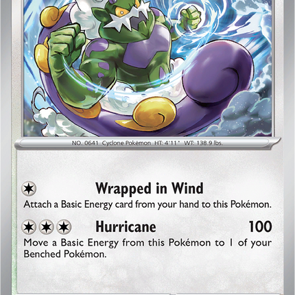 Tornadus 078/086 Master Ball Reverse Holo White Flare Pokemon Card