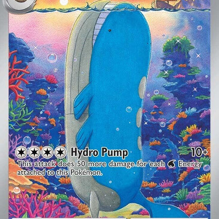 Wailord 162/159 Illustration Rare – Journey Together | Pokémon TCG English