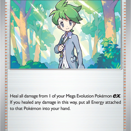 Wally's Compassion 132/132 Non-Holo Mega Evolution Pokemon Card