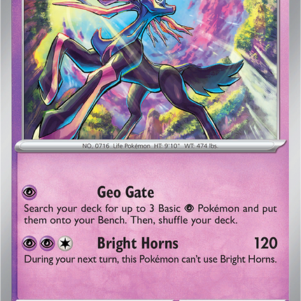 Xerneas 064/132 Holo Mega Evolution Pokemon Card
