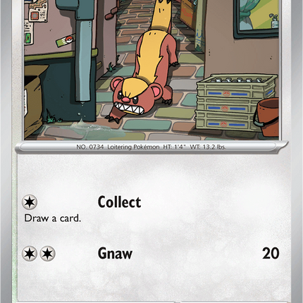 Yungoos 109/132 Reverse Holo Mega Evolution Pokemon Card
