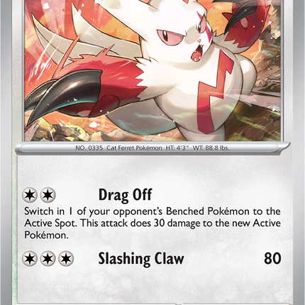 Zangoose 147/198 Non-Holo Scarlet & Violet Base Set Pokemon Card